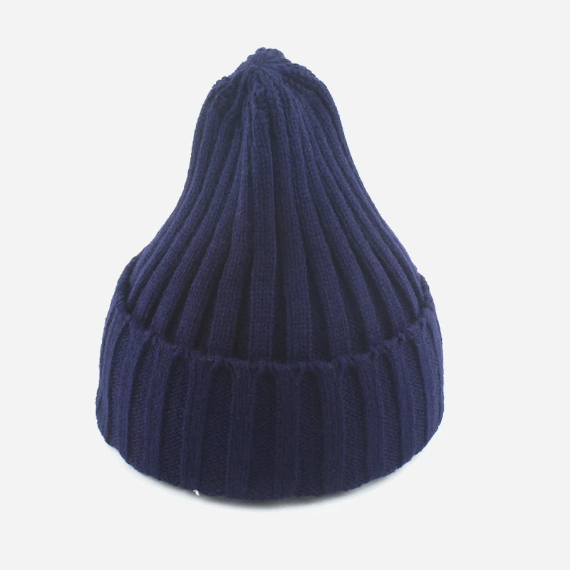 Autumn Winter Beanie Warm Soft Knitted Hat Hip Hop Cap