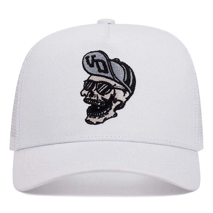 Casual Fashion VON Baseball Cap Breathable Shade Alphabet Embroidery Embroidered DUTCH Trucker Hat