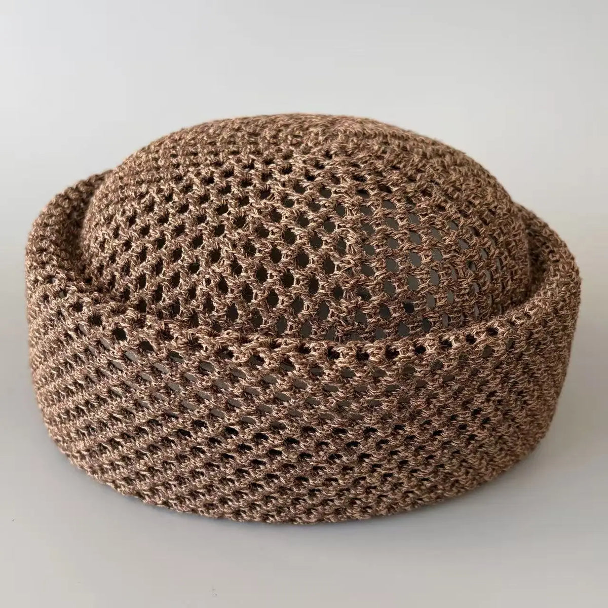 2026 New Summer Mesh Hollow Crochet Berets Women