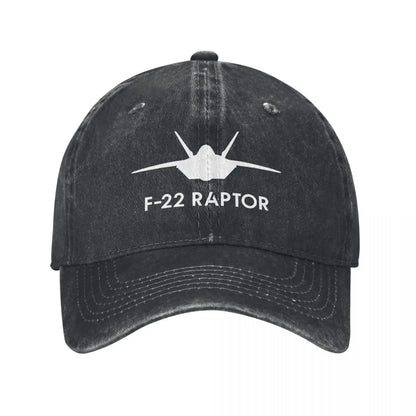 F-22 Fighter Fashion Baseball Cap Peaked  Men's Hat Women's