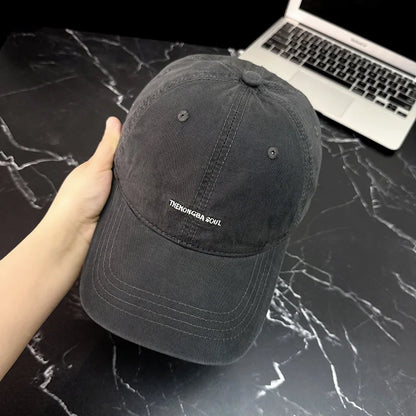 Retro Cotton Baseball Caps Spring Summer