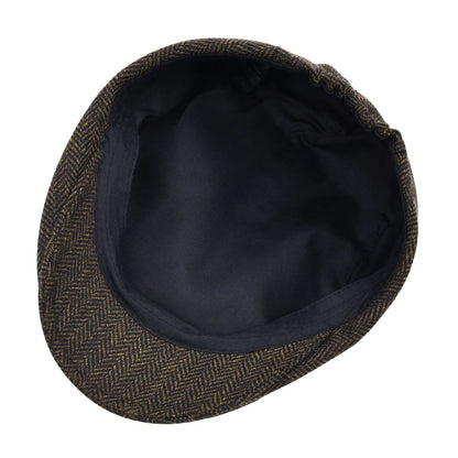Men's Flat Cap Wool Tweed Driving Irish Gatsby Cabbie Golf Vintage Newsboy Hat