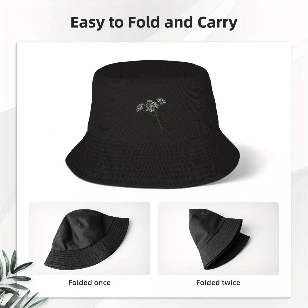 Yarrow Bucket Hat Hat Luxury Cap Female Men's
