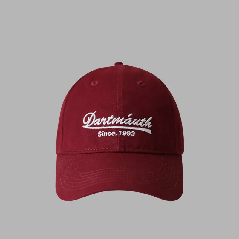 Retro Letter Baseball Cap For Women