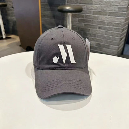 Neutral Letter Printed Soft Top Baseball Cap