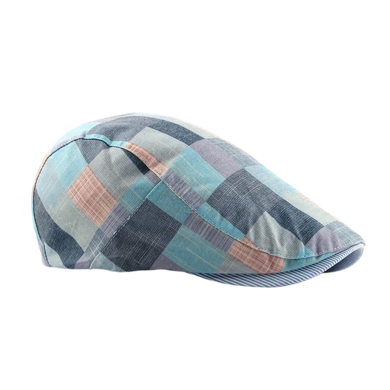 Adjustable Flat Newsboy Beret Hat For Women And Men