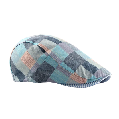 Adjustable Flat Newsboy Beret Hat For Women And Men
