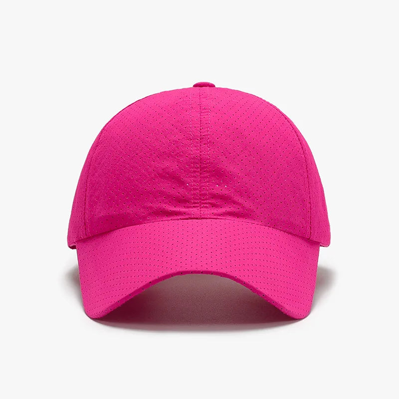 Hat Men Spring Summer Solid Color Mesh Cap Baseball Cap Women Autumn