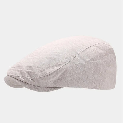 Four Seasons Cotton Solid Newsboy Caps Flat Cap