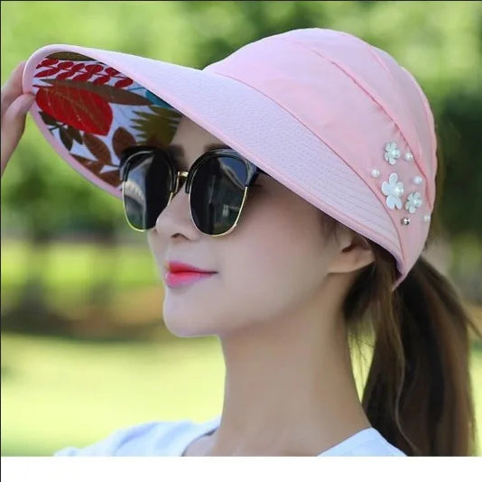 Outdoor Velcro Large Brim Basin Hat