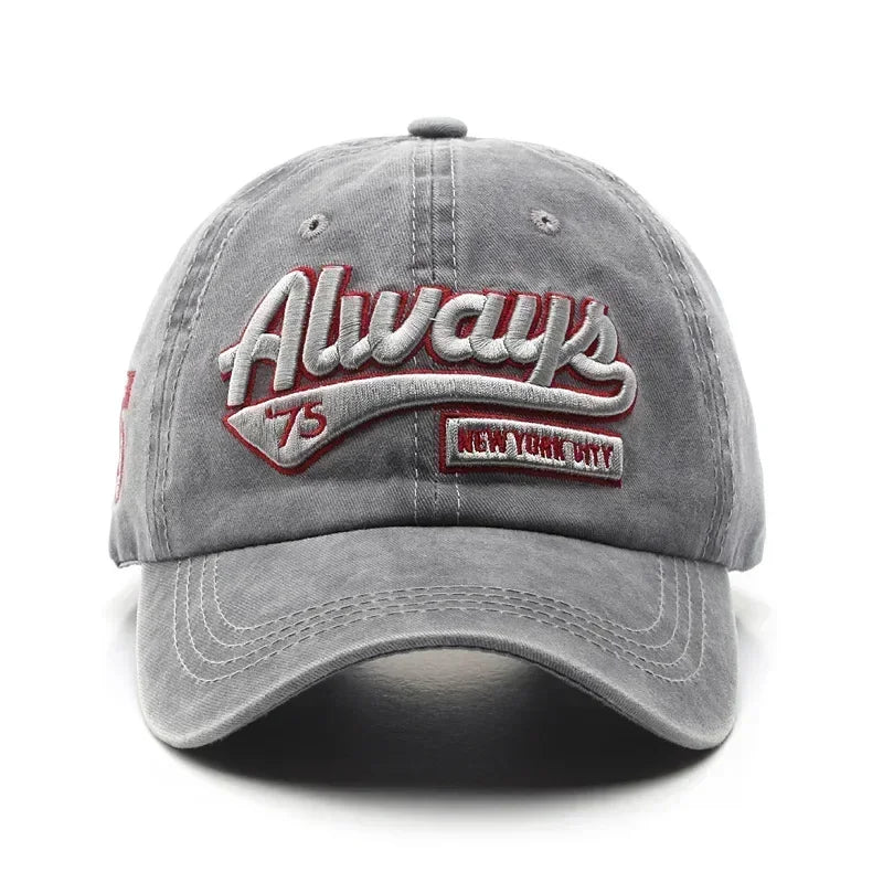 1/6PCS/Set Embroidered Baseball Cap For Women Men Spring Summer