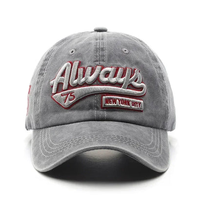 1/6PCS/Set Embroidered Baseball Cap For Women Men Spring Summer
