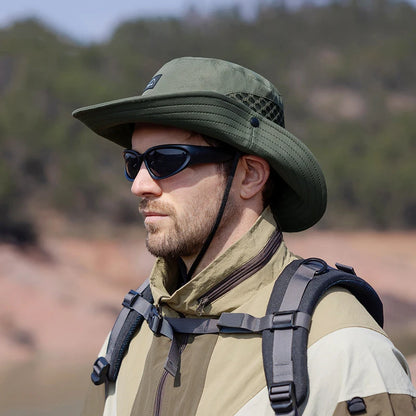 Men's Summer Bucket Hat Wide Brim Fisherman Caps