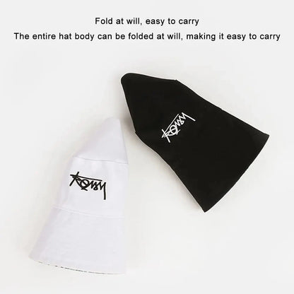 Double Sided Fisherman Hat for Men and Women, Spring and Summer Style Bucket Hat