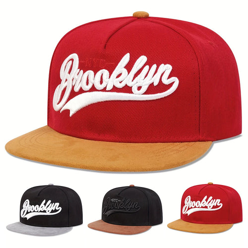 Unisex Brooklyn Embroidery Hip-hop Hats Outdoor Casual Baseball Caps