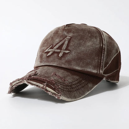 New Spring And Summer Hat Men's Versatile Texture Trendy Brand Letter Cap