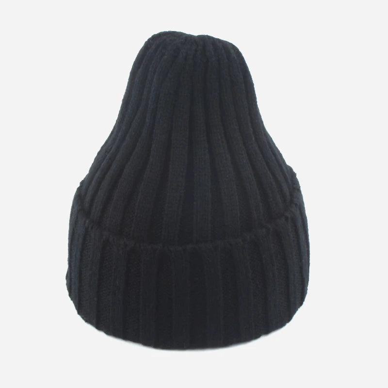 Autumn Winter Beanie Warm Soft Knitted Hat Hip Hop Cap
