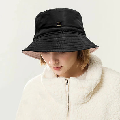 Fashionable Classic Fisherman Hat Beach Vacation Travel Letter Design Solid Color Fisherman Hat