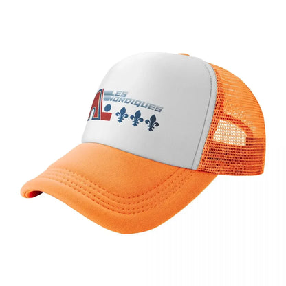 New Retro Nordiques Quebec Hockey Baseball Cap Golf Hat