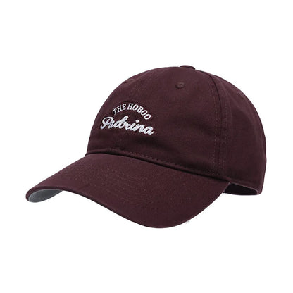Women Washed Cotton Baseball Cap Summer