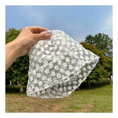 Lace Fashion Summer Breathable Shade Sun Bucket Hat