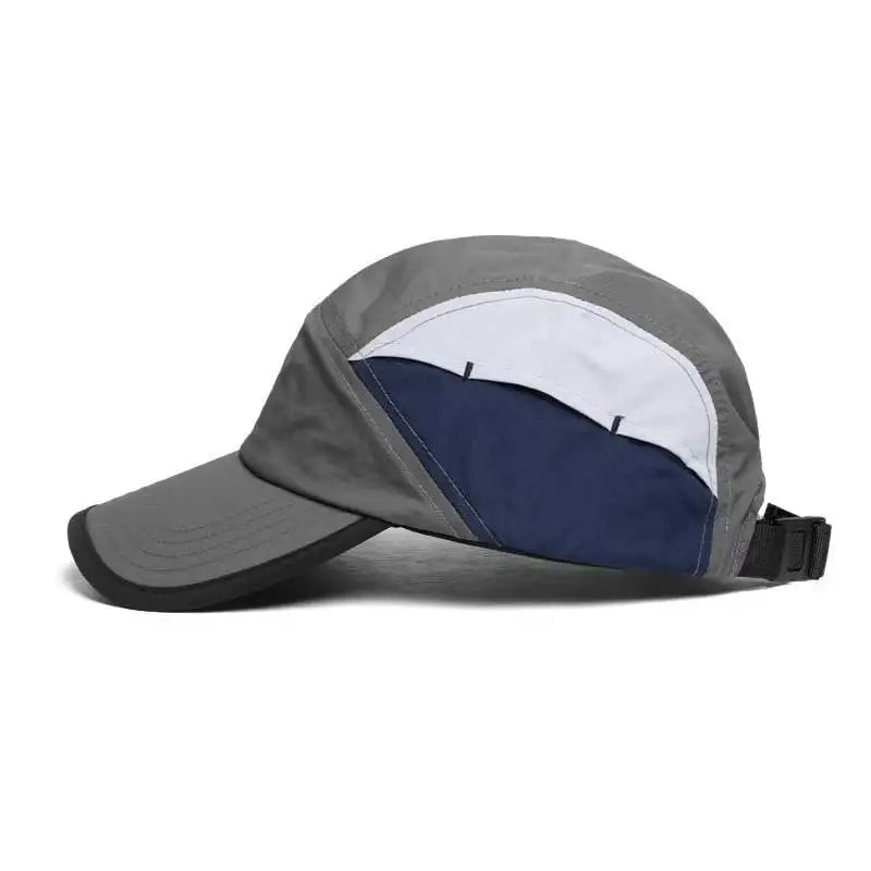 Multi-Color Contrast Patch Design Quick-Drying Baseball Cap