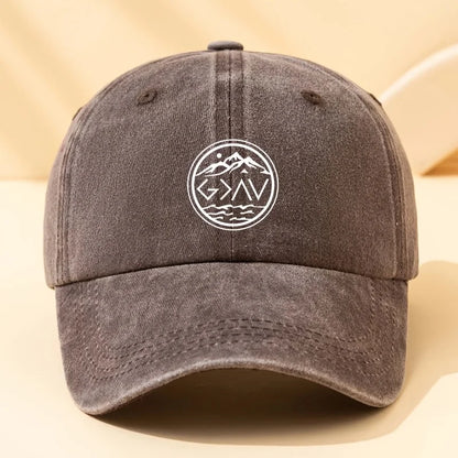 A Fashionable Letter Printed Baseball Cap, Versatile Outdoor