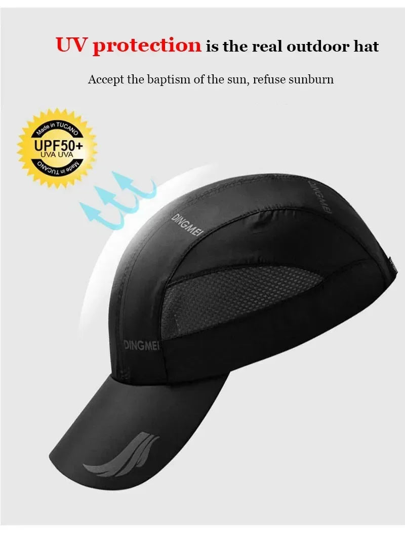 Summer Brand For Men Sports Running Sweat Baseball Cap Male Canada Golf Quick Dry Women Kpop Solid Snapback Bone Mesh Hat