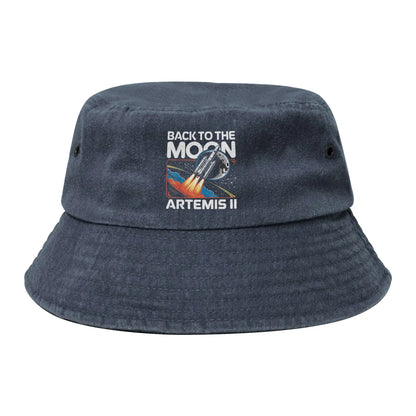 Girl Bucket Hats Artemis II 2026 Travel Headwear Lightweight Outdoor Fishing Hat