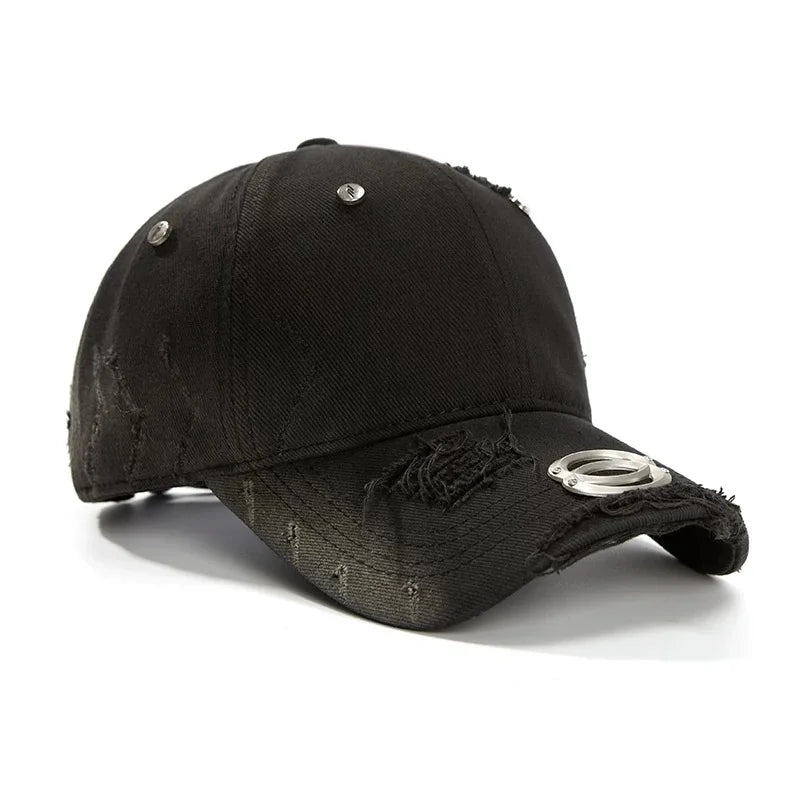 2025 Washed Ripped Vintage Baseball Cap Men Women