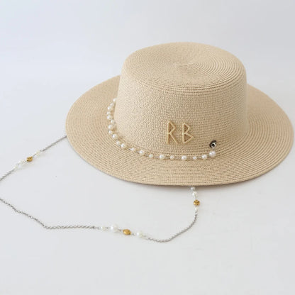 New Women Summer Hats Straw Sun Hat Panama Elegant Straw Fedoras