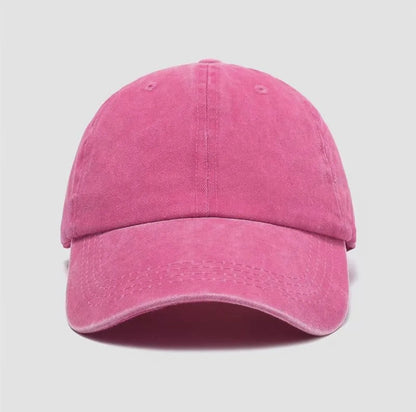 Water Washed Old Duckbill Cap, Spring and Summer Soft Top