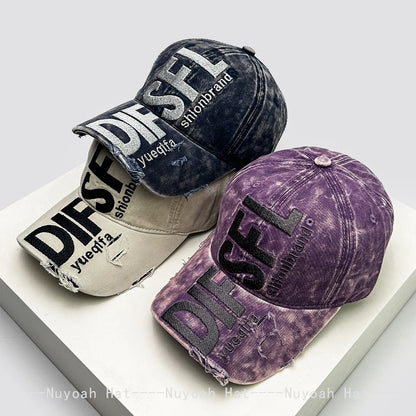 New Men Women Bandhnu Embroidered Sunshade Personal Versatile Peaked Caps