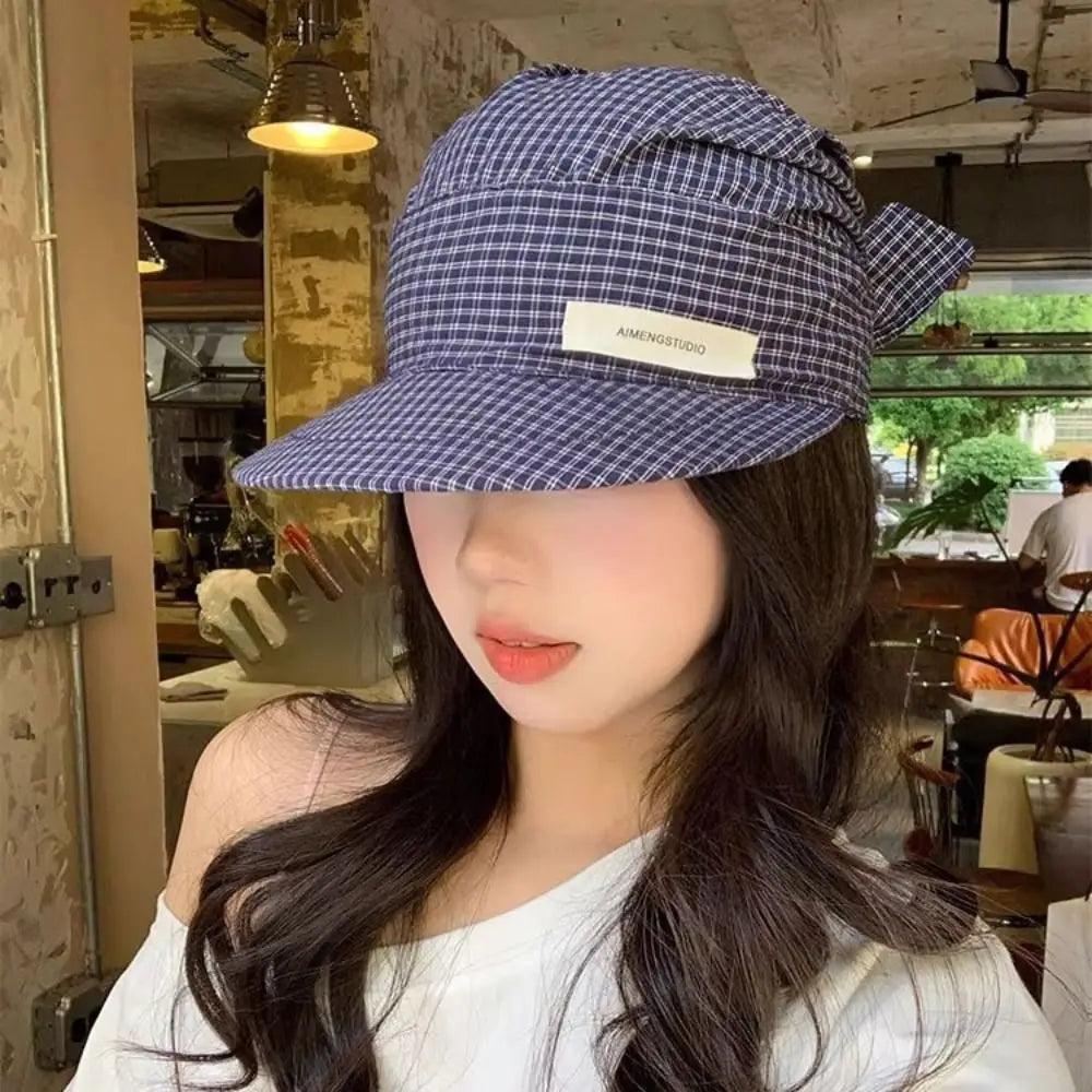 Simple Rural Style Headscarf Baseball Hat