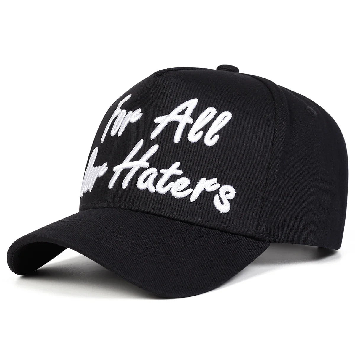 Unisex For All Our Haters Embroidery Baseball Caps Spring Autumn