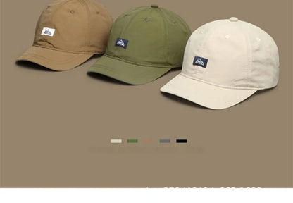 Retro Short-Brimmed Hat men's Summer Quick-Drying Outdoor Sports Parasol Thin Short-Brimmed Baseball Cap