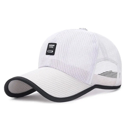 Unisex Cotton Outdoor Space Sun Hat Baseball Cap Snapback Hats Mesh