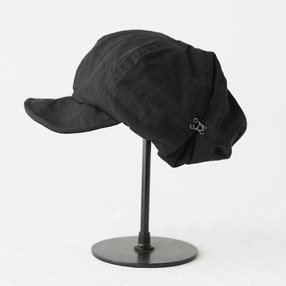 New Plus Size Newsboy Caps Cotton Dome Painters Hats Berets Hat