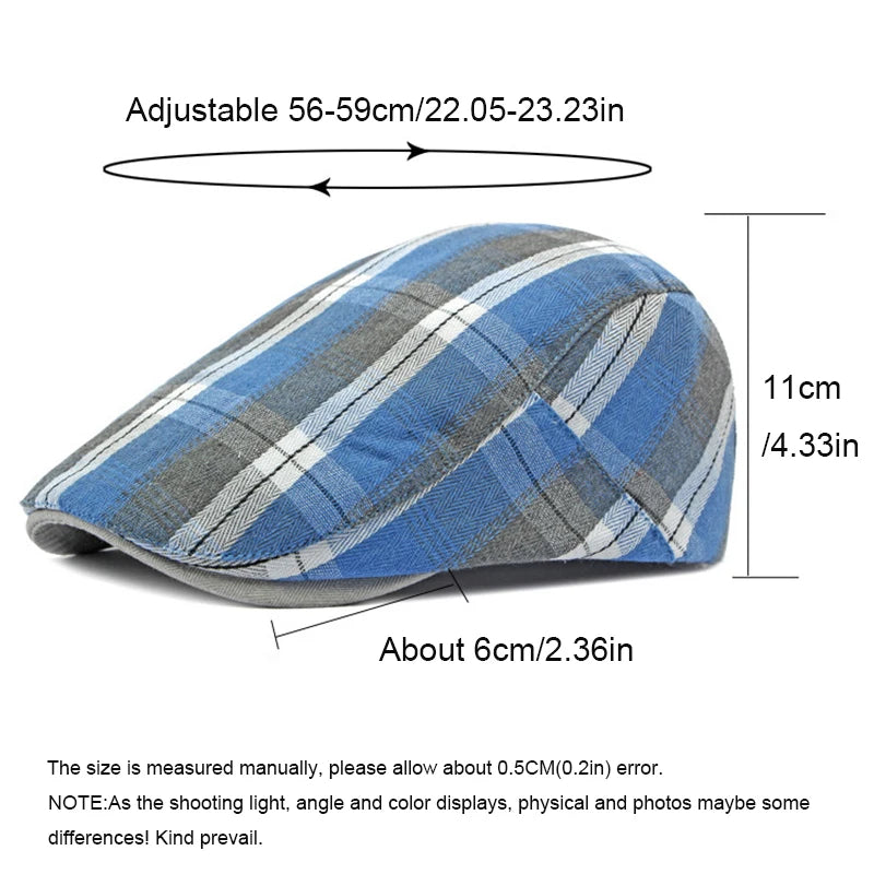 Women Spring Summer Flat Peaked Hat