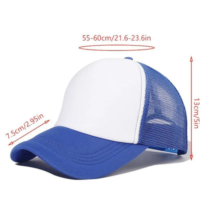 Fashion Cute SpongeBobs Print Baseball Cap Cartoon Men Women Summer