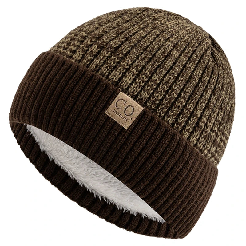 New Unisex Two-Tone Winter Hats