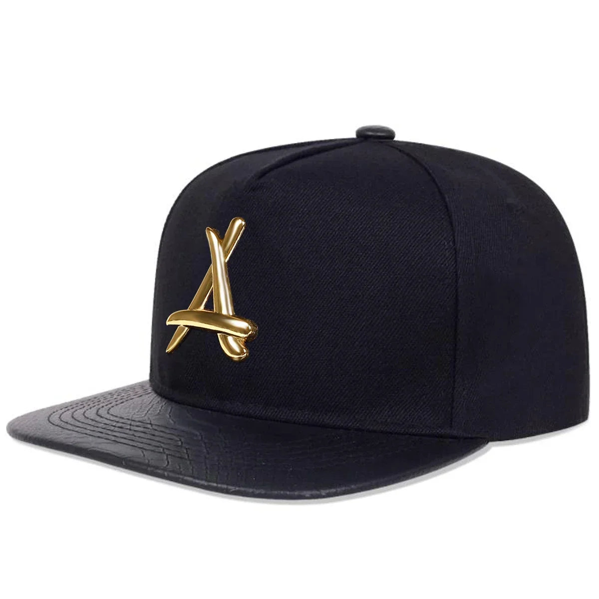 Unisex Personality A Letter Label Hip Hop Hats Spring Autumn Outdoor Adjustable Casual Baseball Caps