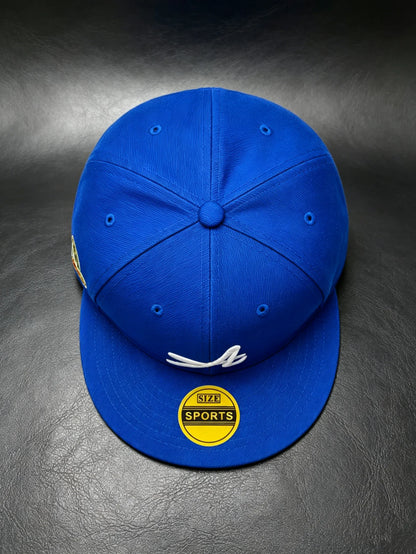 Classic Letter Embroidered Snapback Cap