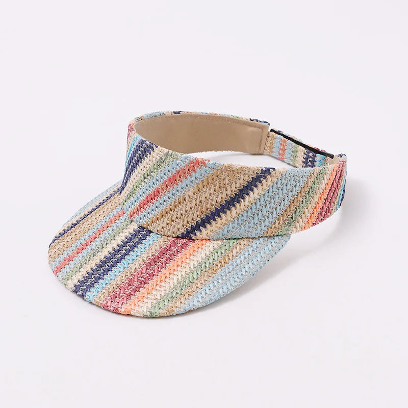 Women Woven Summer Cap