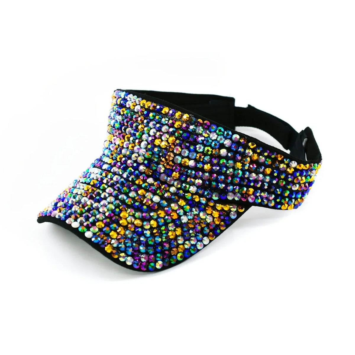 New Women's Shiny Rhinestone Sun Hat