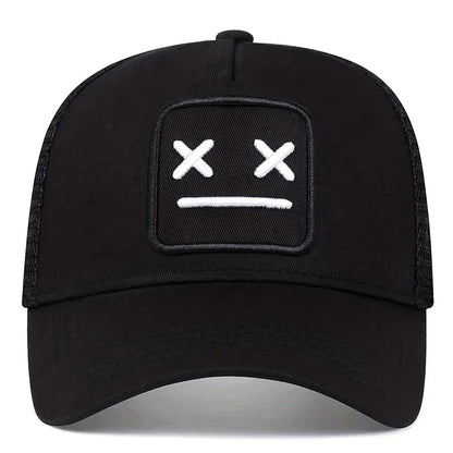 Unisex XX Embroidery Baseball Net Caps Casual Hats Spring and Summer