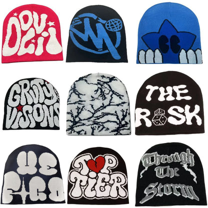 Beanies For Women Men Couple Y2K Hats