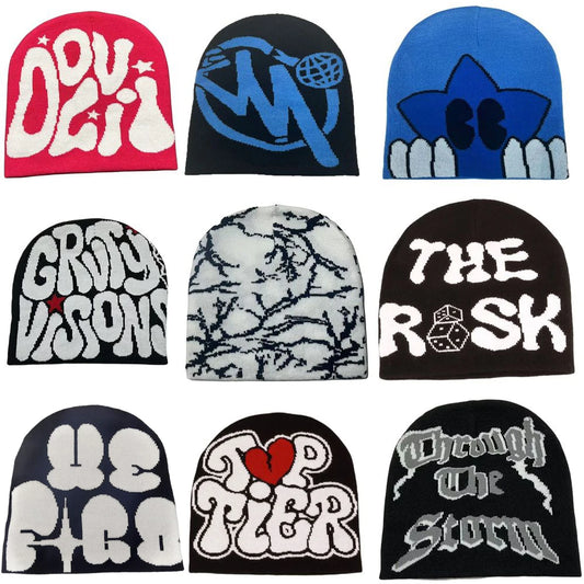 Beanies For Women Men Couple Y2K Hats