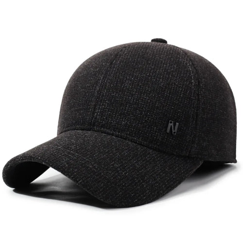 Outdoor Thick & Warm Adjustable Earmuffs Baseball Cap