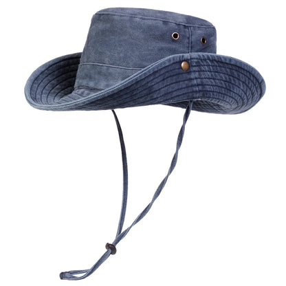 2026 New Four Seasons Cotton Solid Bucket Hat Fisherman Hat